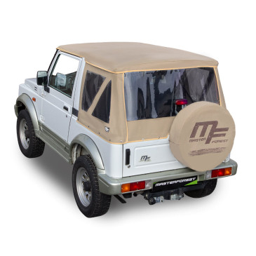 MF Premium sand-coloured modular soft-top, Suzuki Santana Samurai