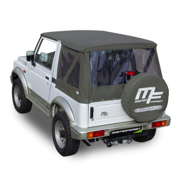 MF Premium khaki modular soft-top, Suzuki Santana Samurai