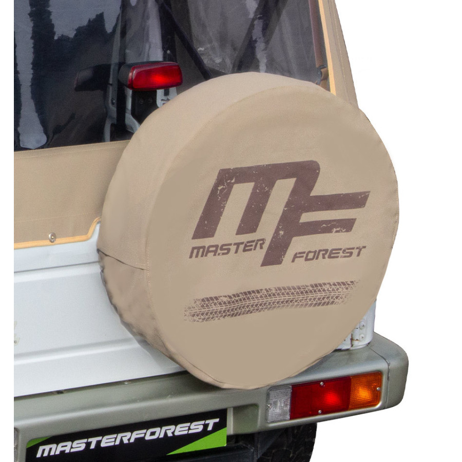 MF Sand coloured spare wheel cover, 15 inches