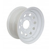 White OFFROAD modular wheel rim 7x15" Suzuki Santana