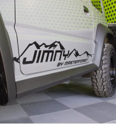 Stickers "Jimny by Masterforest" black