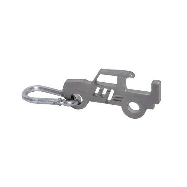 Mf Key Chain Bottle opener key chain MF, staineless steel