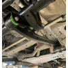 Reinforced off-centered bush kit, suspension axle rod, axle side, Suzuki Jimny