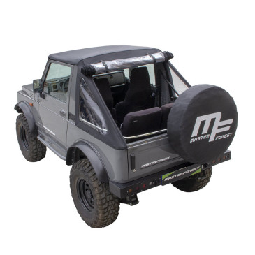 Capota MF Fastback negra 4x4 Suzuki Santana Samurai