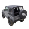 Bâche MF modular noire 4X4 Suzuki Santana Samurai + cache roue