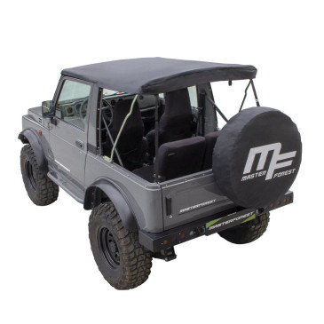 Capota MF modular preta 4X4 Suzuki Santana Samurai