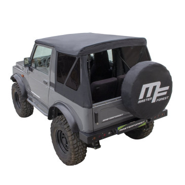 Capota MF modular preta vidros escurecidos 4X4 Suzuki Santana Samurai