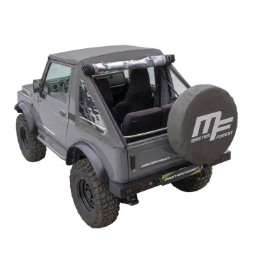 Capota MF Fastback verde militar lunas tintadas 4x4 Suzuki Santana Samurai