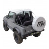 White bikini soft top for suzuki santana samurai 4WD