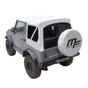 Capote MF blanche vitres teintées 4X4 Suzuki Santana Samurai