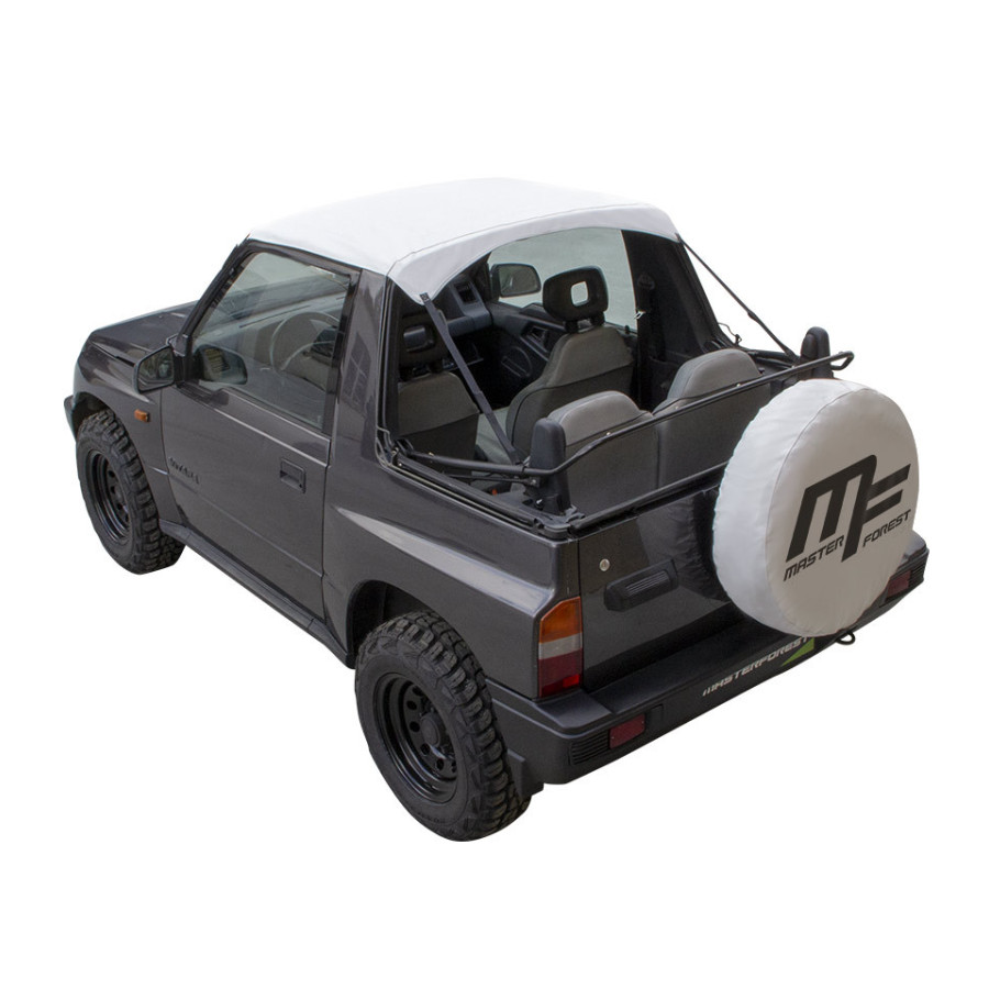 White bikini soft top for Suzuki Santana Vitara 4WD