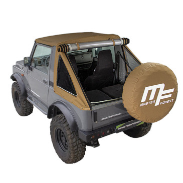 Capote MF Fastback marron 4X4 Suzuki Santana Samurai