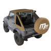 MF fastback Brown color soft top with tinted windows for Suzuki Santana Samurai 4WD