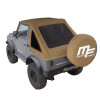 MF fastback Brown color soft top with tinted windows for Suzuki Santana Samurai 4WD