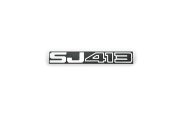 Logotipo "SJ413" Suzuki Samurai
