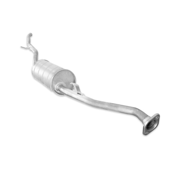 Exhaust silencer for long frame Suzuki Samurai 1.9D