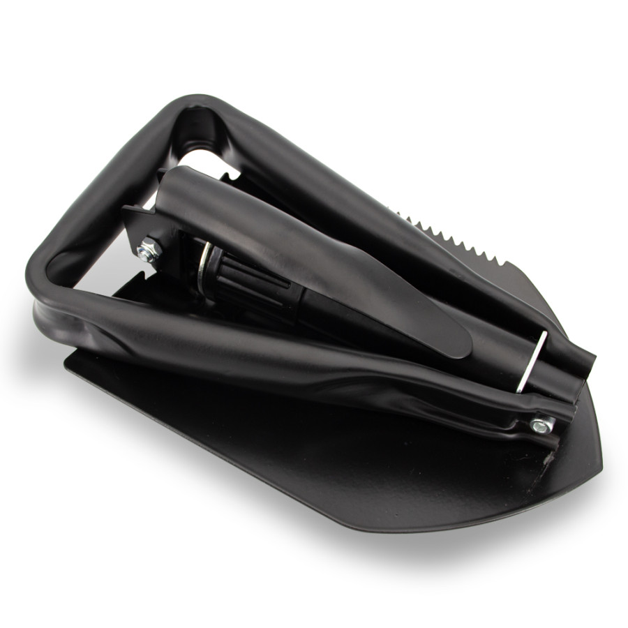 Pelle Pliante Mini 3 En 1 Magellan Avec Pic, Scie Et Étui - Longueur Fermée 15.5 Cm | Idéale Camping, Survie
