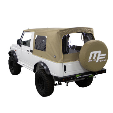 MF Premium sand-coloured soft-top Long Suzuki Santana Samurai 4X4