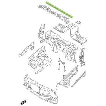 Junta de capó Suzuki Santana Jimny ante 2018