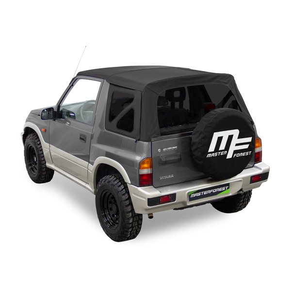 Black soft top for Suzuki Santana Vitara MK2 4WD