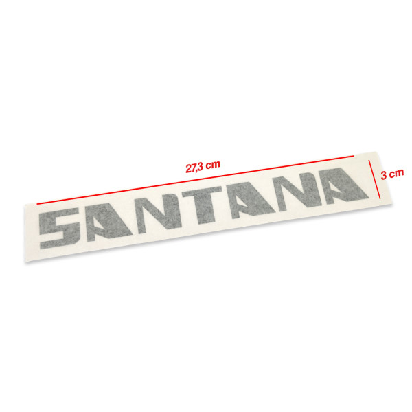 Sticker noir " SANTANA "