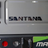 Sticker noir " SANTANA "