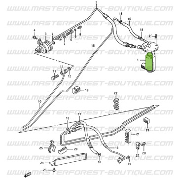 Pompa carburante Suzuki Santana 413 iniezione