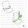 Ceinture de sécurité Suzuki Santana Samurai 1998+