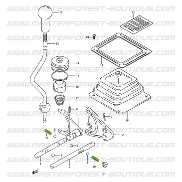 Spring for transfer case check ball Suzuki Santana Samurai