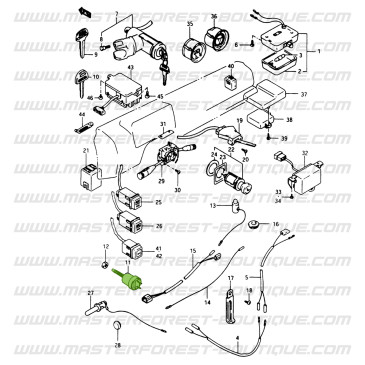 Interruttore luci di arresto Montaggio 1 Suzuki Santana Samurai